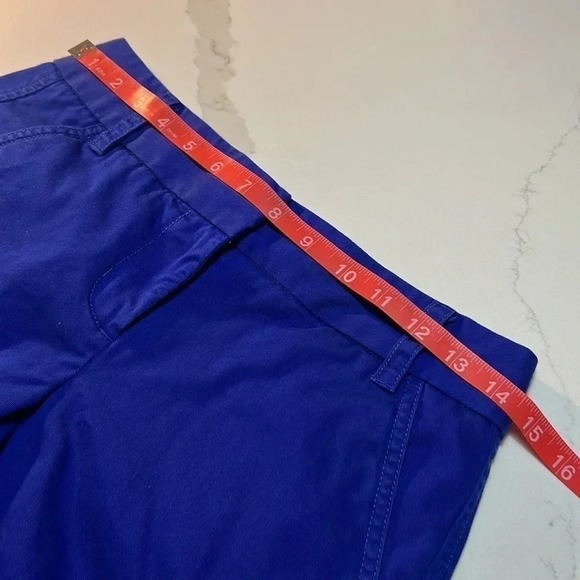J.Crew Cobalt blue 100% Cotton Shorts. Size 00 - Picture 6 of 8